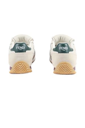 logo-embroidered sneakers FENDI KIDS | JMR562AWK5F1V9Q